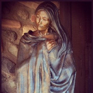 Sculpture in Sedona, AZ called 'Changing Woman"